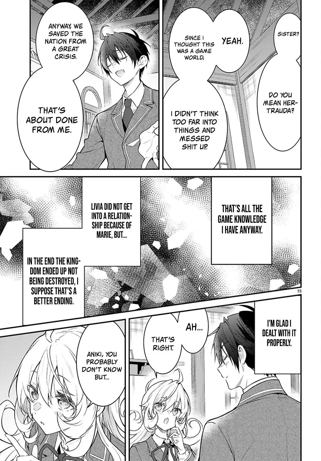 Trapped in a Dating Sim, Chapter 66 image 15